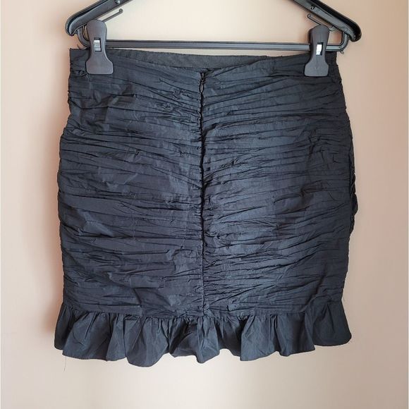 NWOT Zara set puff sleeves crop top with matching skirt - Picture 6 of 11